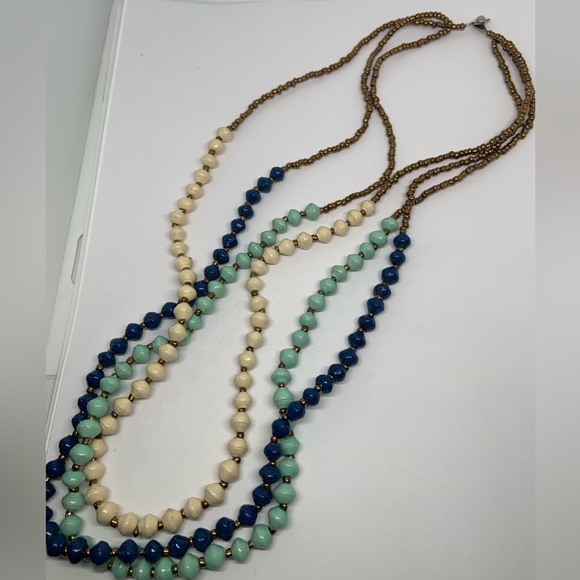 Teng Yue Boho Multi-color Knotted Necklace - Picture 5 of 8